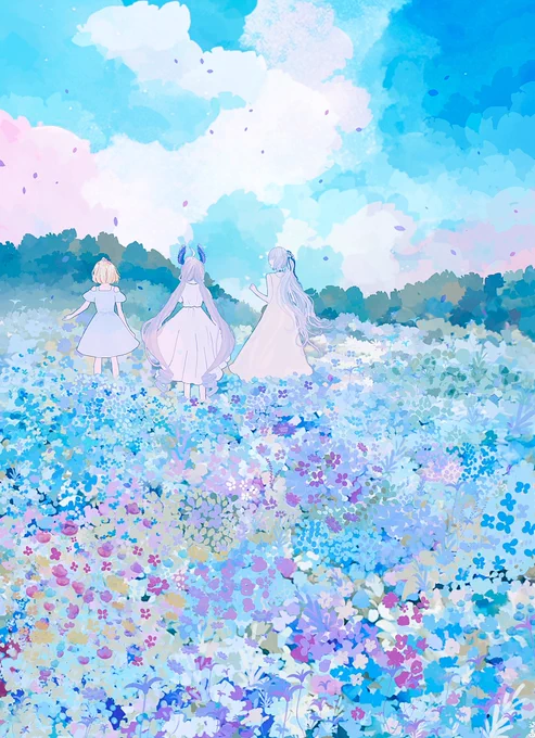 Happy 3rd Anniversary Ethyria! ‧₊˚❀༉‧₊˚.I love you  #3thyria #DrawMillie #Palouette #Reimural 