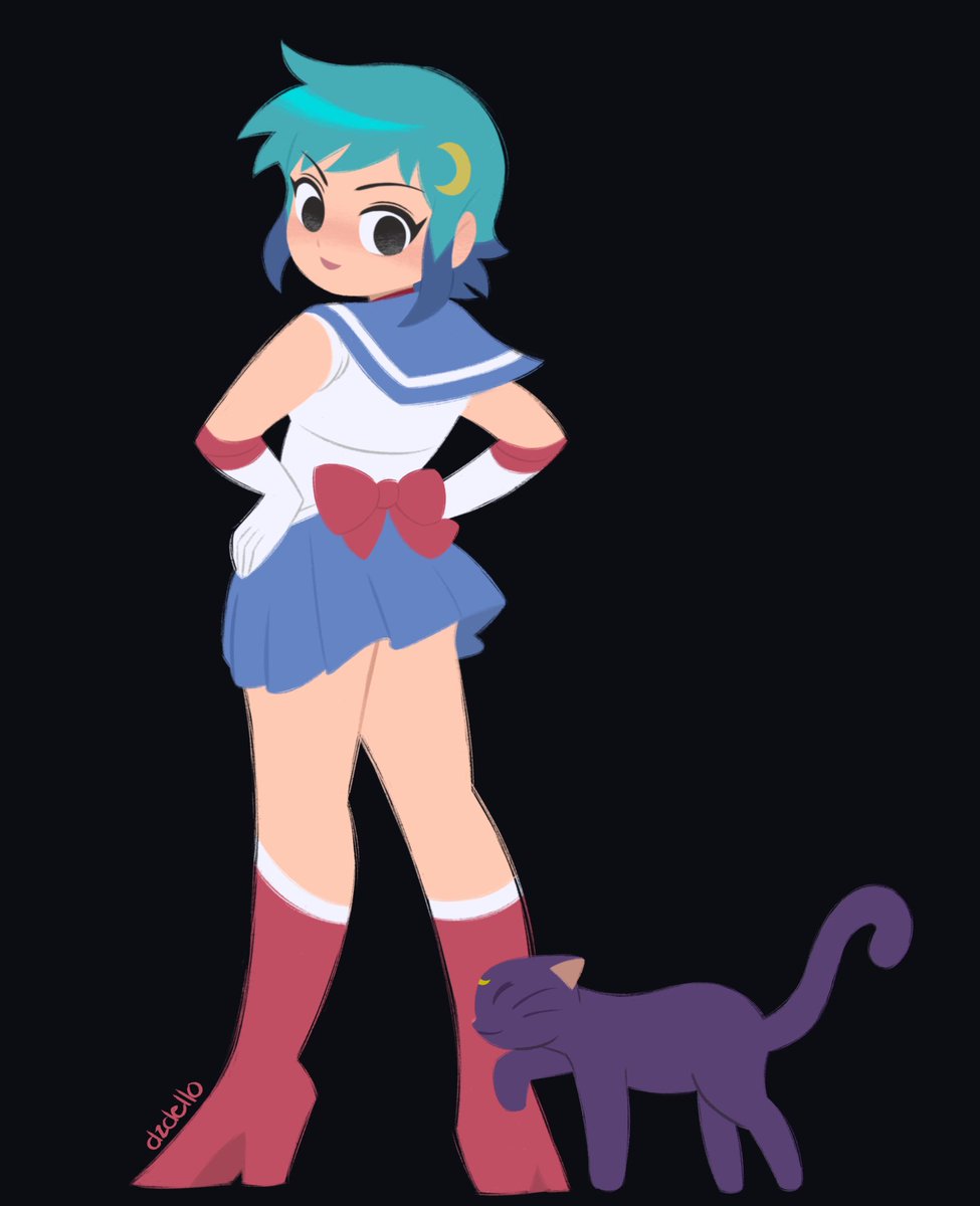 dzdello's tweet photo. Ramona x Sailor Moon 🌙

#ramonaflowers #ScottPilgrim #ScottPilgrimTakesOff https://t.co/W6i5fQoQwR