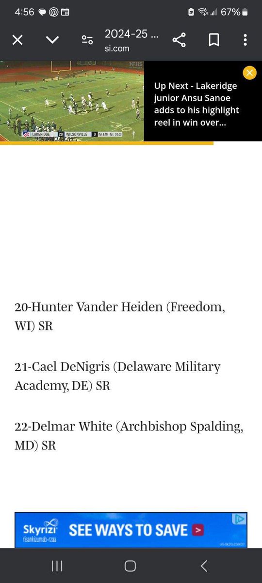 Cael “The Mountain” DeNigris tweet media