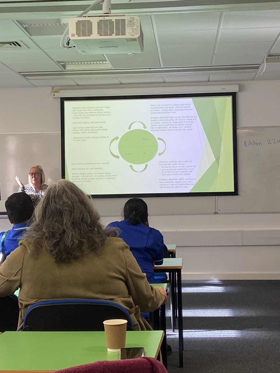 Improvement & Transformation Team (@nuh_qi) on Twitter photo <a href="/NUHSurgery/">NUH Surgery and Associated Services</a> <a href="/nottmhospitals/">Nottingham University Hospitals</a> Just had a great presentation from Hannah Shaw Ward Manager from F18 <a href="/teamtraumaNUH/">NUHTeamTrauma</a> about her Ward Routine Project. Great to see the use of PDSA Cycle testing changes #NUH_FIW2024 <a href="/NUHSurgery/">NUH Surgery and Associated Services</a> <a href="/nottmhospitals/">Nottingham University Hospitals</a> Just had a great presentation from Hannah Shaw Ward Manager from F18 <a href="/teamtraumaNUH/">NUHTeamTrauma</a> about her Ward Routine Project. Great to see the use of PDSA Cycle testing changes #NUH_FIW2024