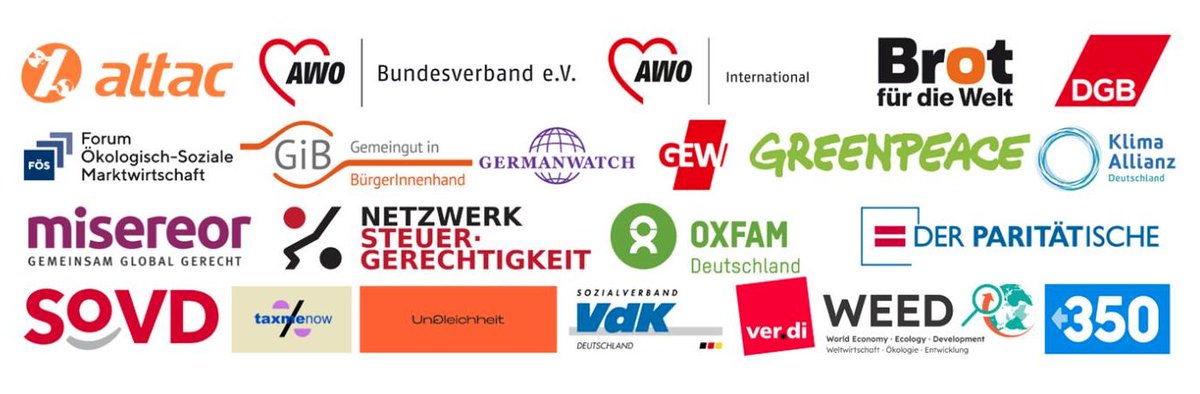 Die Zeit ist reif: Eine gerechte Besteuerung der Superreichen kann Sozialstaat, #Klimaschutz und öffentliche Infrastruktur sichern. Gemeinsam mit 21 weiteren Organisationen fordern wir die Besteuerung großer Vermögen. #TaxTheRich #Vermögenssteuer 
link.attac.de/superreiche-be…