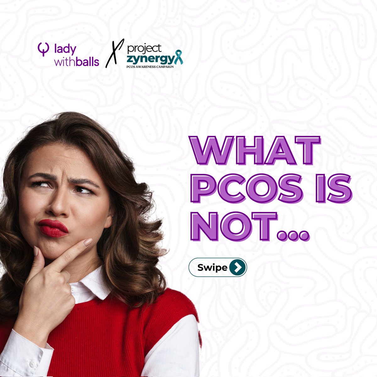 PCOS shouldn’t be the reason you feel stuck in life. It’s not a burden you have to carry alone. 

Most importantly, staying silent about what PCOS isn’t won’t help anyone. Spread the word and raise awareness in your community.