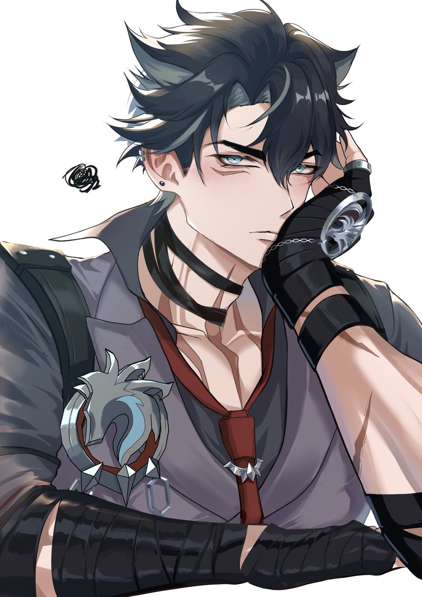 #Wriothesley
「……////」