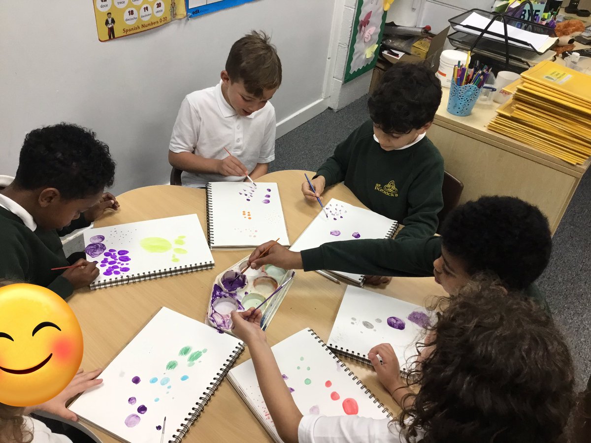 We have also been practicing techniques to make polka dots using a range of media! 

Can your child tell you which technique was best? 🎨😁 <a href="/st_patricks/">St Patricks Primary</a>