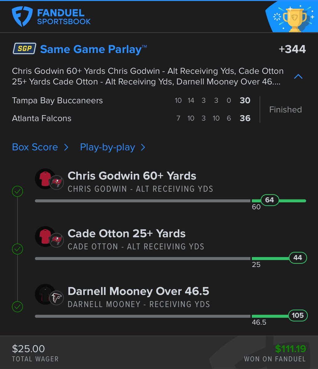 PapiChuloPicks's tweet image. Only .85U risked on TNF +3.26U made in profit. Why haven’t you joined yet?
ITS FREE!

discord.gg/gm43SGEXf4

#sportsbetting #gamblingx #TNF #freepicks #DraftKings  #fanduel