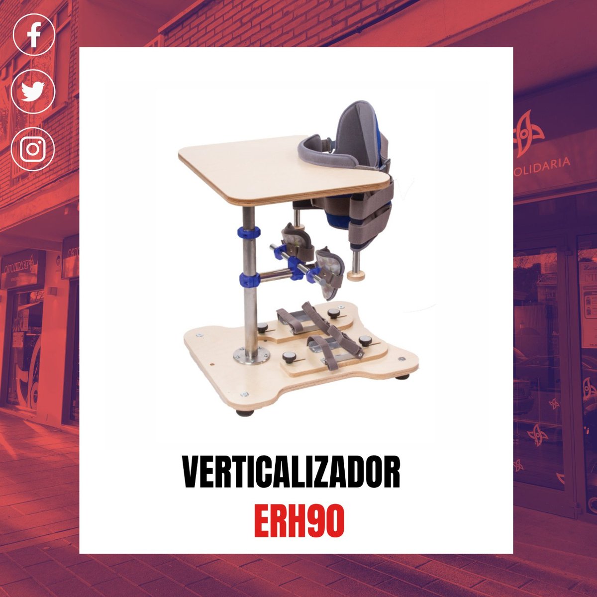ORTONIPACE's tweet image. ¡Descubre la libertad de movimiento con el bipedestador ERH90! Este innovador dispositivo ofrece comodidad y seguridad, permitiéndote mantenerte activo y mejorar tu calidad de vida. 🌟🚶‍♂️ #Salud #Innovación #Bienestar