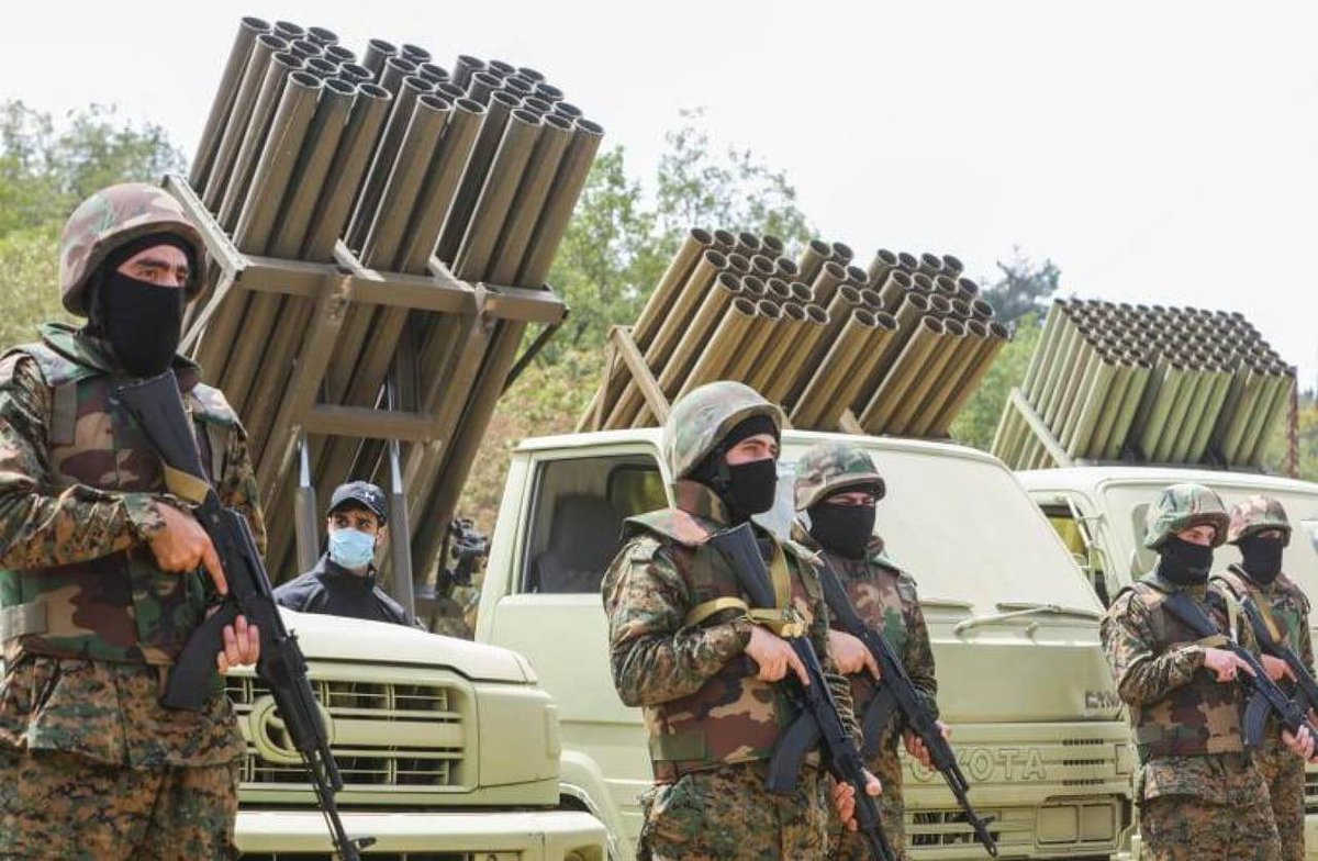 GlobalPulse12's tweet photo. 🇱🇧 Hezbollah: 

“We bombed the Sakhnin military industries base in the Gulf of Acre with a barrage of rockets.” https://t.co/49RLNzR3HW