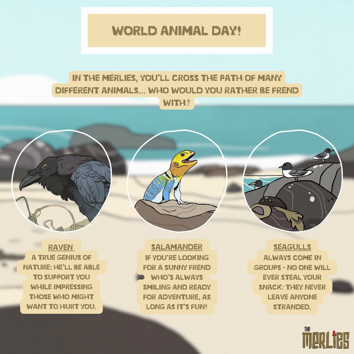 the Merlies 🌱 Wishlist now on Steam! tweet media