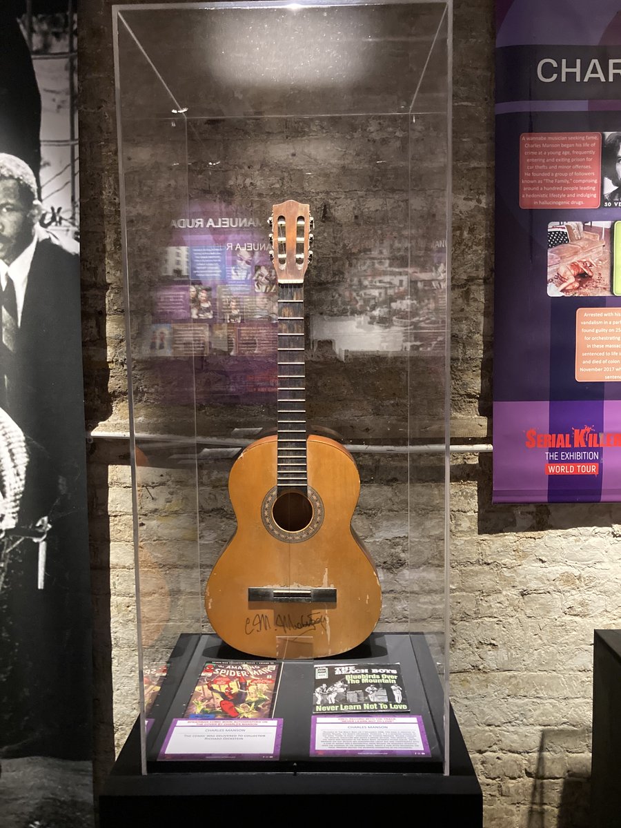 Some pics from a fascinating rather than enjoyable day trip to  <a href="/thevaultslondon/">The Vaults</a> to see #TheSerialkillerExhibition Not one for the feint hearted! I wasn't sold on the gory crime scene re-enactments but some interesting curios and facts. #CrimeWritersFamilyOuting #Waterloo