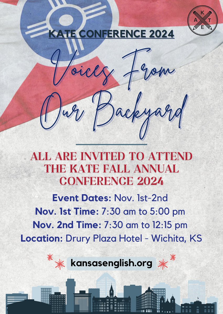 One Month Away: KATE Conference 2024! - kansasenglish.org