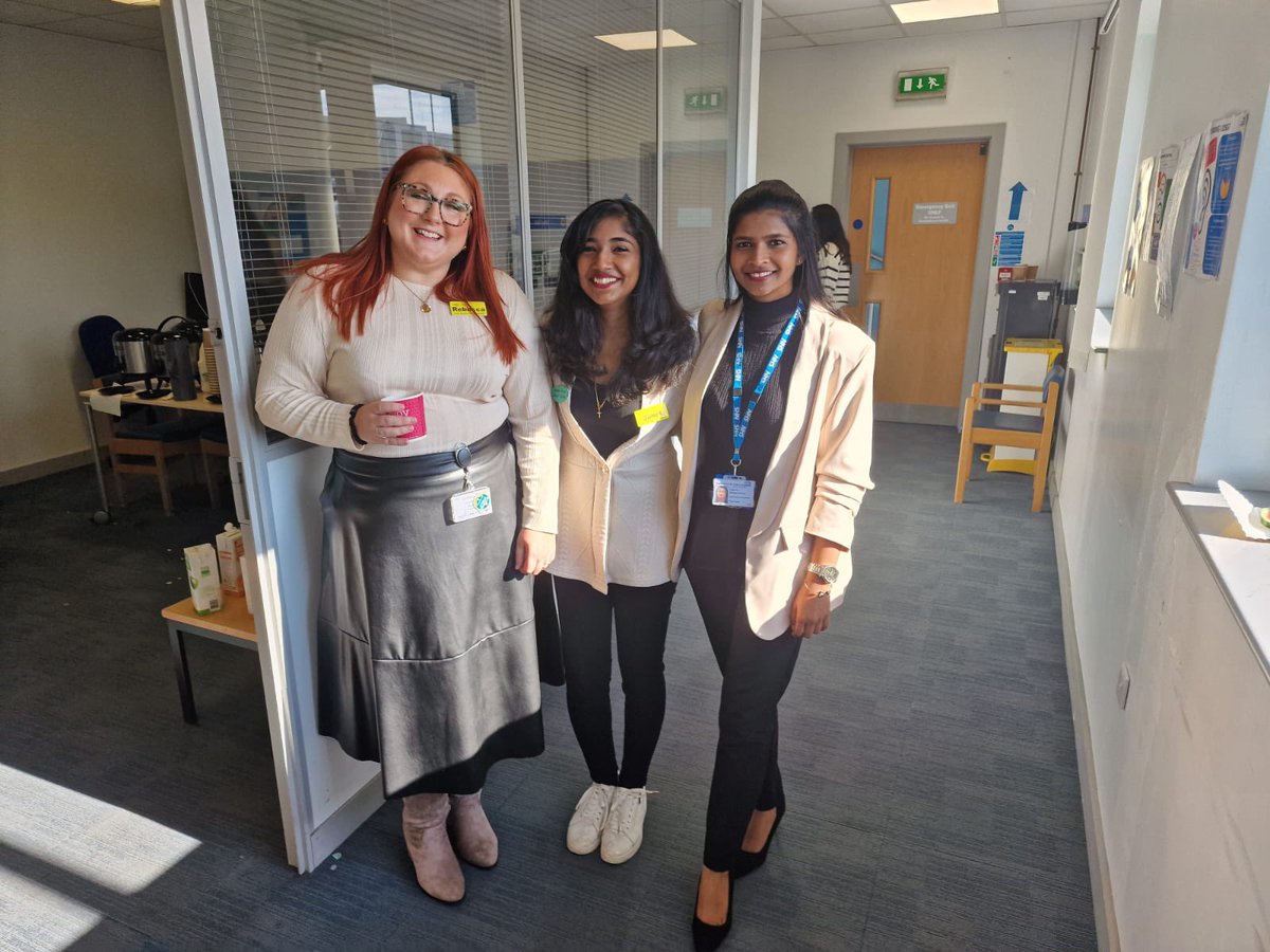 We got the memo about outfit co-ordination for today’s Harms Free Care conference! <a href="/ASPHFT/">Ashford & St Peter's</a>