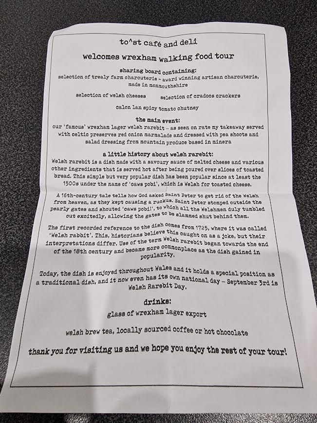 Ellis & Co (@ellisaccounting) on Twitter photo What a way to round off the week! 😋
Leon was invited to join #Wrexham Walking Food Tour with <a href="/ForesightGroup/">Foresight Group</a> to celebrate the fantastic local businesses and food in our thriving community.
A huge thanks to To^st & <a href="/vault33wrexham/">Vault33 Bar</a> for their hospitality!
#NorthWales #Business What a way to round off the week! 😋
Leon was invited to join #Wrexham Walking Food Tour with <a href="/ForesightGroup/">Foresight Group</a> to celebrate the fantastic local businesses and food in our thriving community.
A huge thanks to To^st & <a href="/vault33wrexham/">Vault33 Bar</a> for their hospitality!
#NorthWales #Business