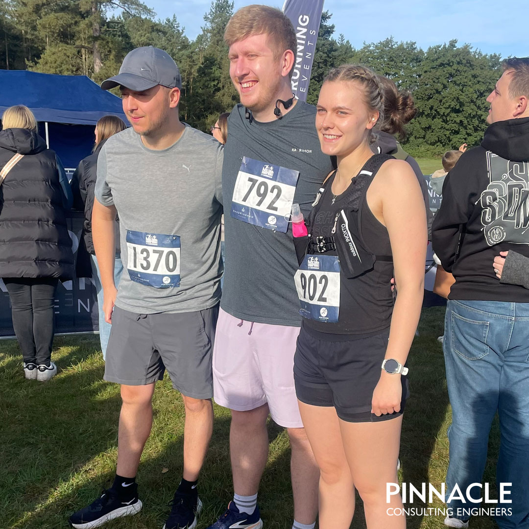 Pinnacle_Advice's tweet photo. Congratulations to Lizzie Roberts, Ben Chapman and Nathan Clark from our Norwich office who completed the Sandringham 10K last week, with each of them posting Personal Best times!

#pinnacleconsultingengineers #civilengineering #structuralengineering #pinnaclepeople https://t.co/kk6dDn0P75