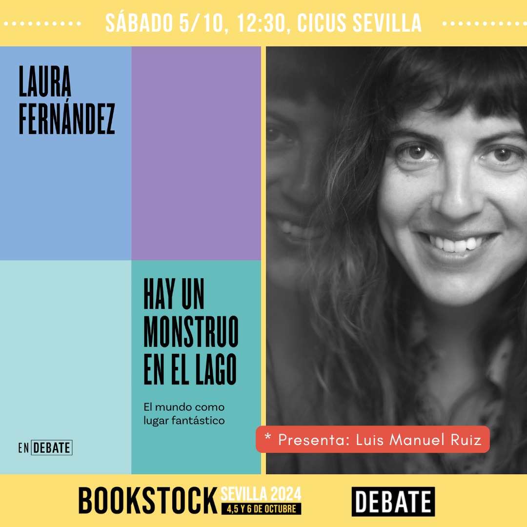 Editorial Debate (@debatelibros) on Twitter photo 📣 Os recordamos que mañana <a href="/laura_fernandez/">Laura Fernández</a> charlará con Luis Manuel Ruiz sobre «Hay un monstruo en el lago» en <a href="/CICUS_/">CICUS</a>. 
⏰ 12:30h
¡Os esperamos! 
#Bookstock en #Sevilla 📣 Os recordamos que mañana <a href="/laura_fernandez/">Laura Fernández</a> charlará con Luis Manuel Ruiz sobre «Hay un monstruo en el lago» en <a href="/CICUS_/">CICUS</a>. 
⏰ 12:30h
¡Os esperamos! 
#Bookstock en #Sevilla