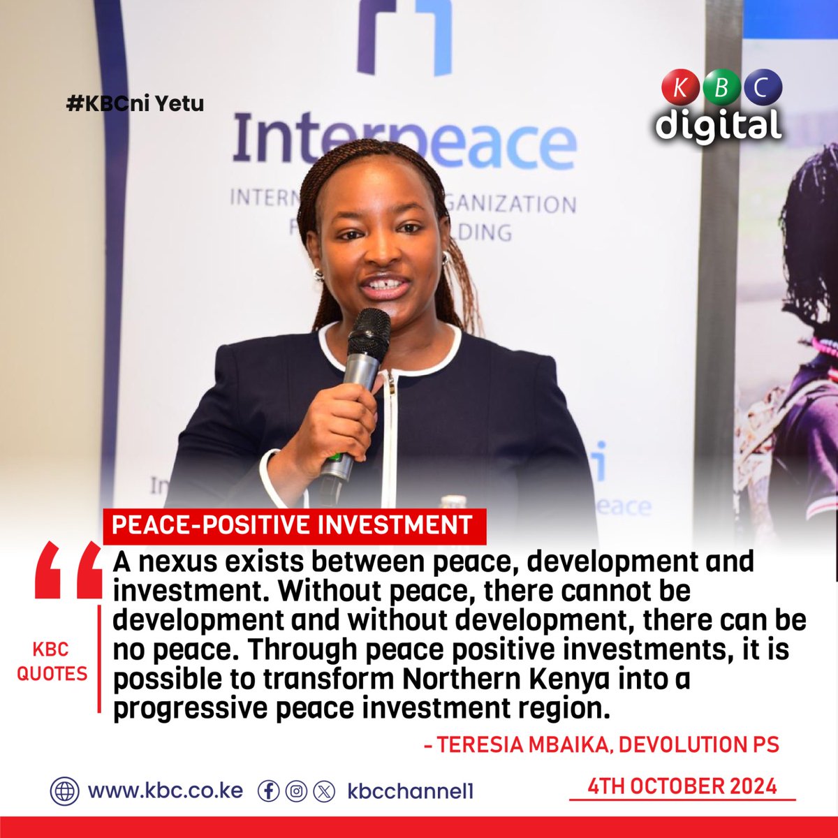 KBC Channel 1 News tweet media