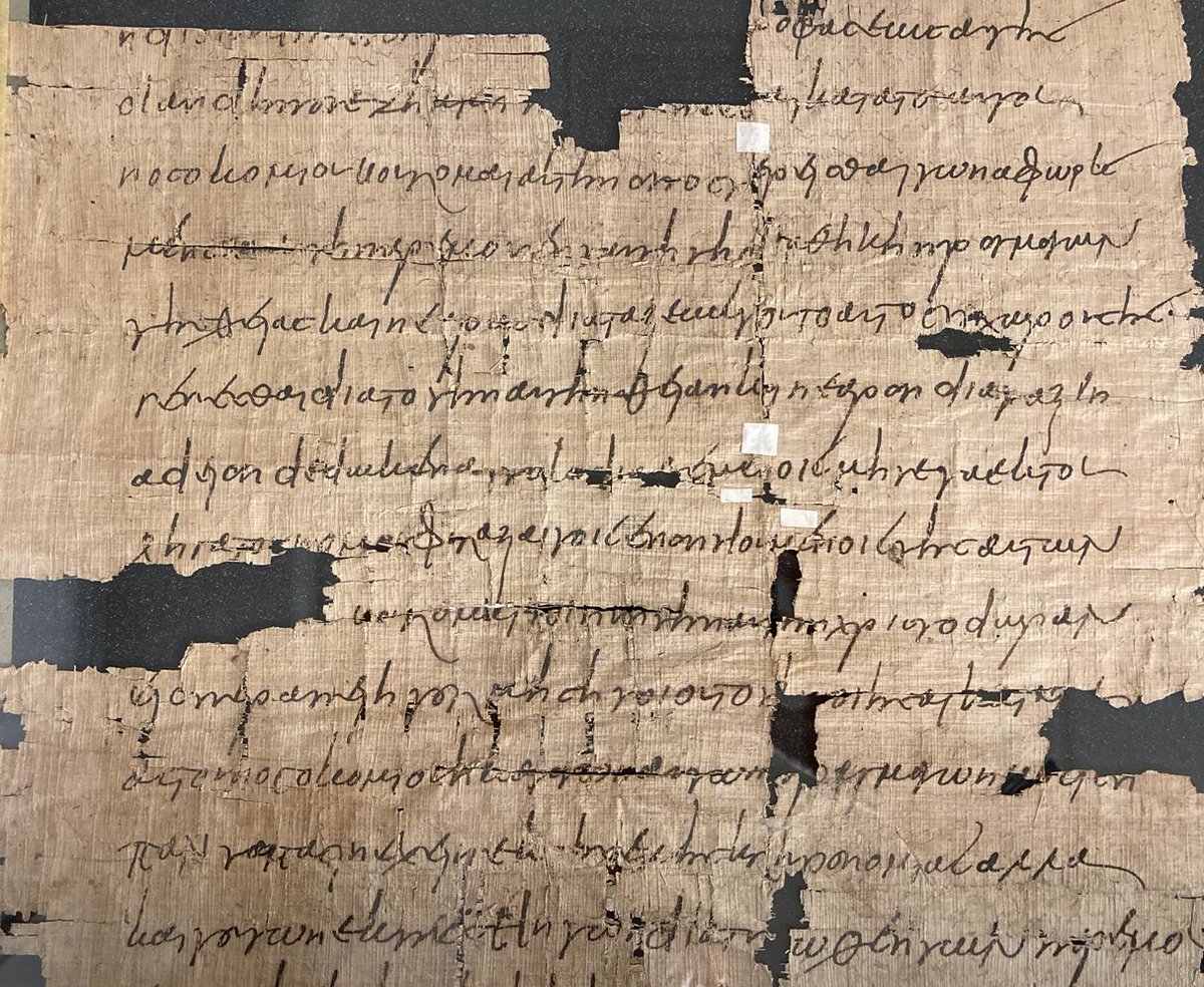 "If Christodora dares to do any detriment to my possessions, SHE RECEIVES NOTHING and will be deprived of all the dispositions I made in this will"

A strict father bequeathing his htings to his daughter 1490 years ago in his will <a href="/bodleianlibs/">Bodleian Libraries</a> 
#FridayHeadlines #fatherhood