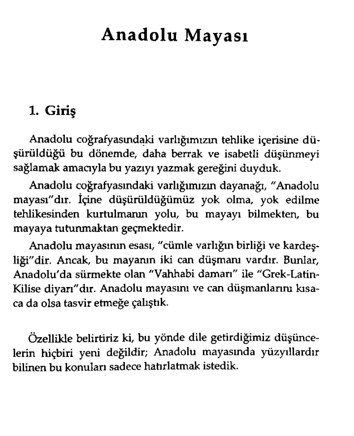Hocamızın kendi kaleminden giriş...
Okuyunuz!