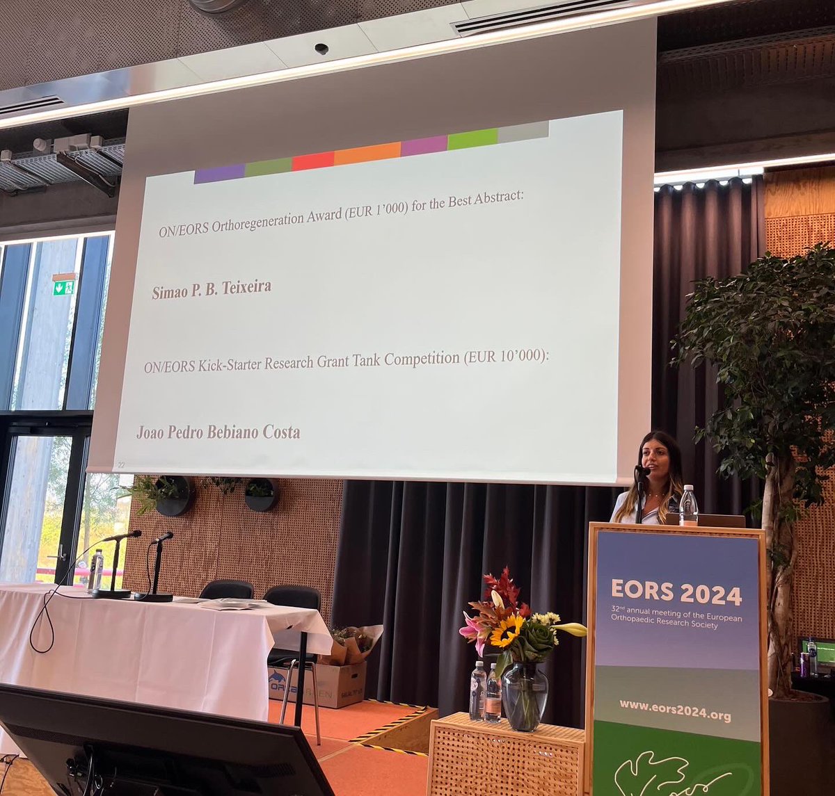 EORS (@eors_society) on Twitter photo We would like to congratulate all the <a href="/on_found/">ON Foundation</a> / <a href="/EORS_Society/">EORS</a> 2024 education grant awardees and a special congratulations to <a href="/SimaoPBT/">Simao P. B. Teixeira</a> for winning the #orthoregenration best abstract and João Bebiano Costa for winning the grant tank competition for meniscal regeneration. We would like to congratulate all the <a href="/on_found/">ON Foundation</a> / <a href="/EORS_Society/">EORS</a> 2024 education grant awardees and a special congratulations to <a href="/SimaoPBT/">Simao P. B. Teixeira</a> for winning the #orthoregenration best abstract and João Bebiano Costa for winning the grant tank competition for meniscal regeneration.