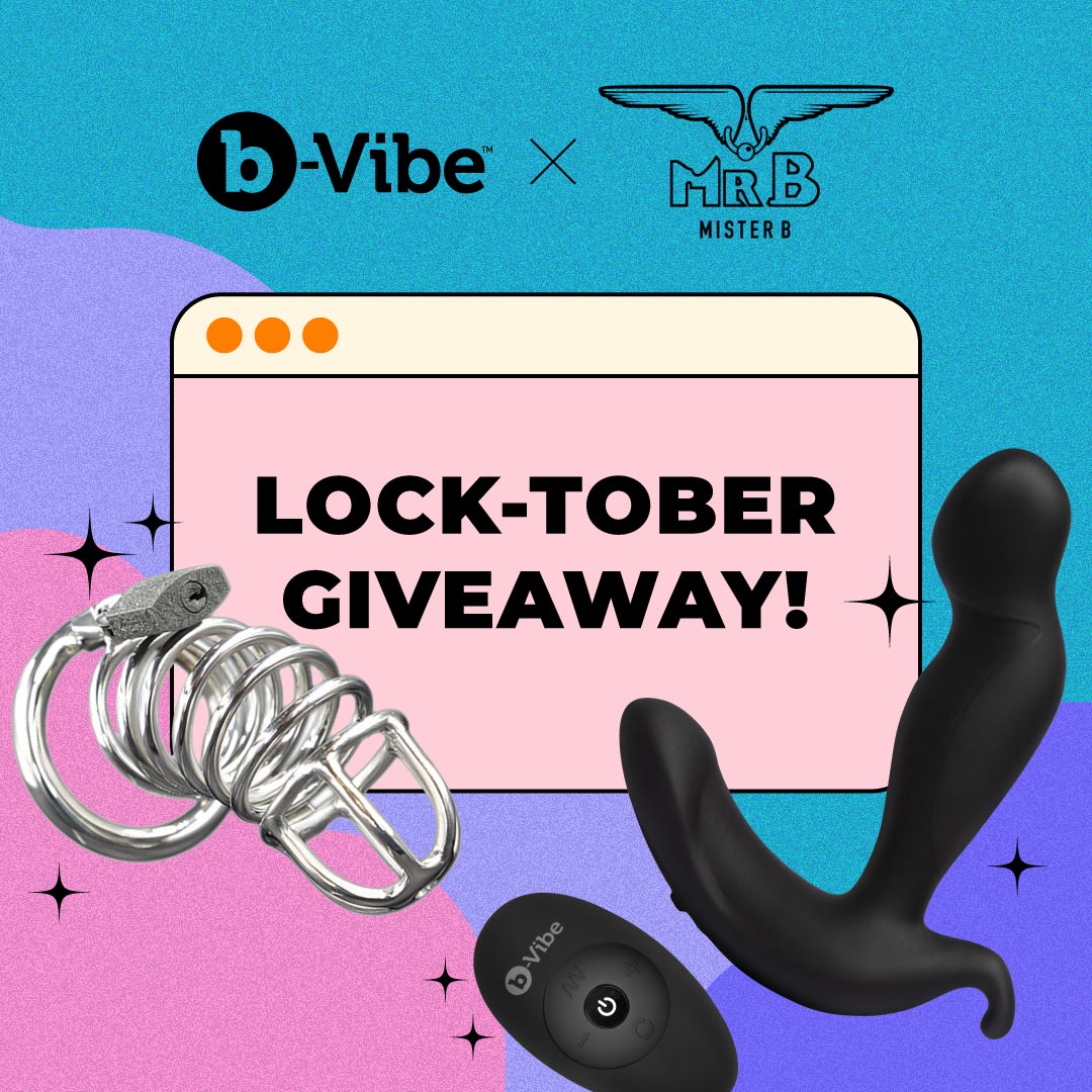 We are giving away our award-winning 360 Plug 🍑 in collaboration with <a href="/Mister_B_Ams/">Mister B Amsterdam</a> (who are giving away a Snake Steel Chastity Cage 🍆) for Locktober!🔒Enter on Instagram at the link below:

instagram.com/p/DAliRFRuUWP/…