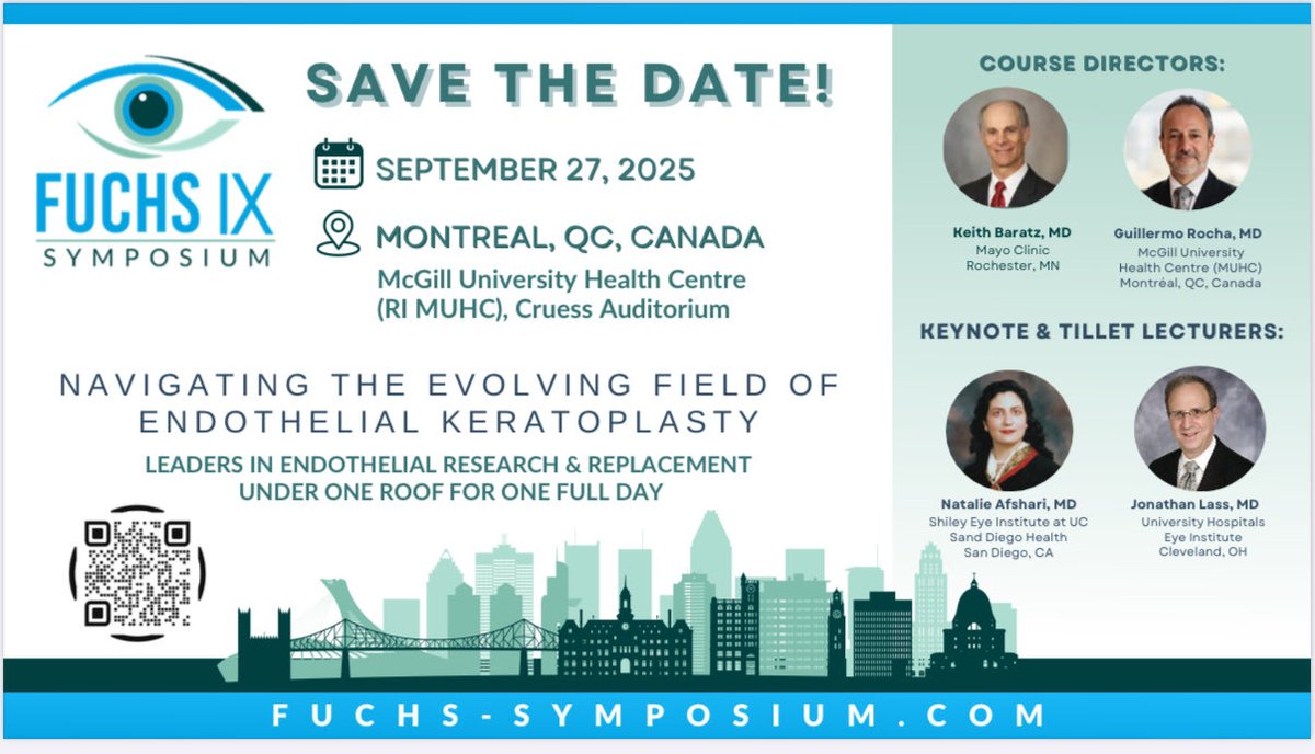 DrGRocha1's tweet photo. We hope to see you in Montréal next year!! https://t.co/svZjru1Xnz