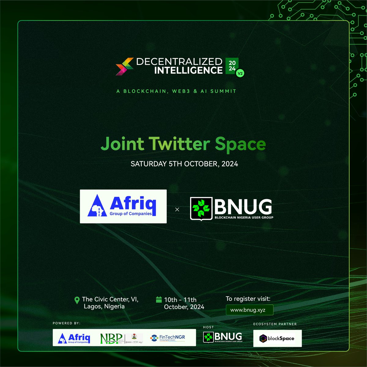 Set a reminder for our upcoming Space! 
<a href="/KENEUZO80772/">ONYEDINMA CHIBUZO</a> 
Shout out to @AfriqArbitrage our main Sponsor!
Time: 7pm WAT
x.com/i/spaces/1RDGl…