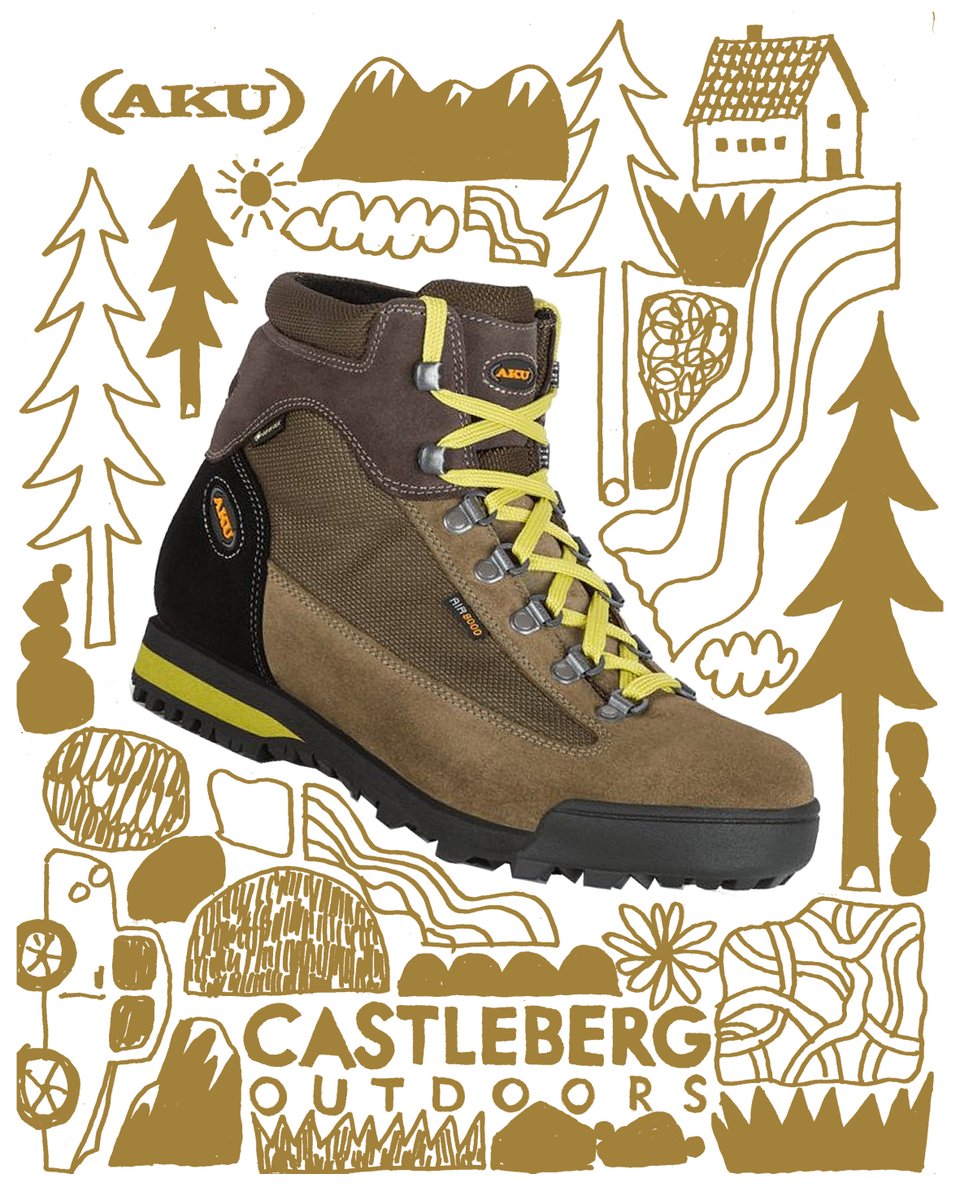 Castleberg's tweet image. NEW BRAND ALERT. Aku walking boots.

AKU Slope Original GTX- Suitable for daily trekking on easy and medium difficulty terrain The Slope Original GTX is also ideal for lighter, more leisurely activities in the great outdoors.