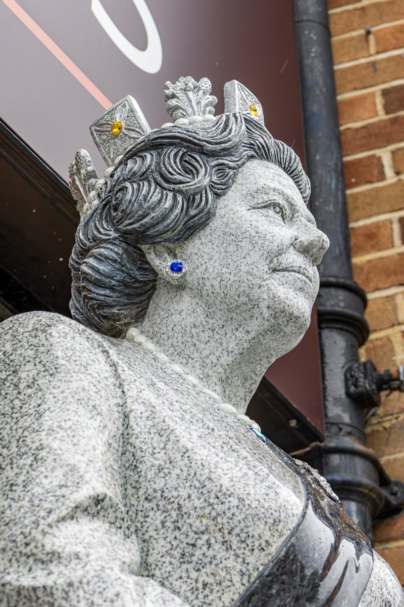 The amount of hard work and dedication from our team of carvers shows in our new statue - Queen Elizabeth II. The monument was carved from one solid block of granite that was sourced from our own quarry, 
It looks absolutely beautiful situated outside of our premises in Bloxwich.