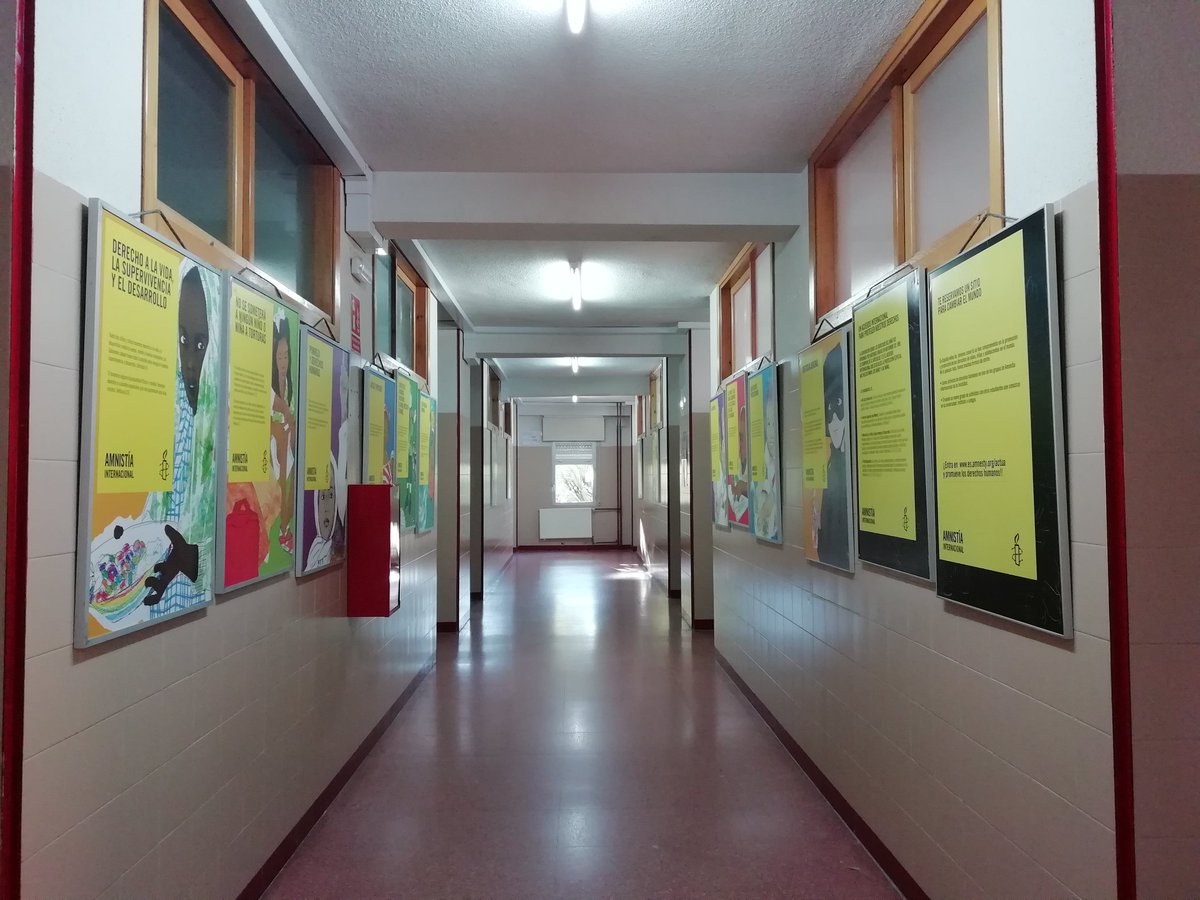 El IES JORGE GUILLÉN sigue trabajando por los derechos de la infancia de la mano de Amnistía Internacional.