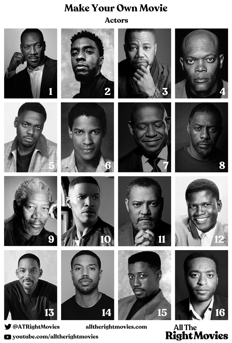 ATRightMovies's tweet photo. You're making a movie, which 3 actors are you choosing to star? https://t.co/tvoihmmHDa