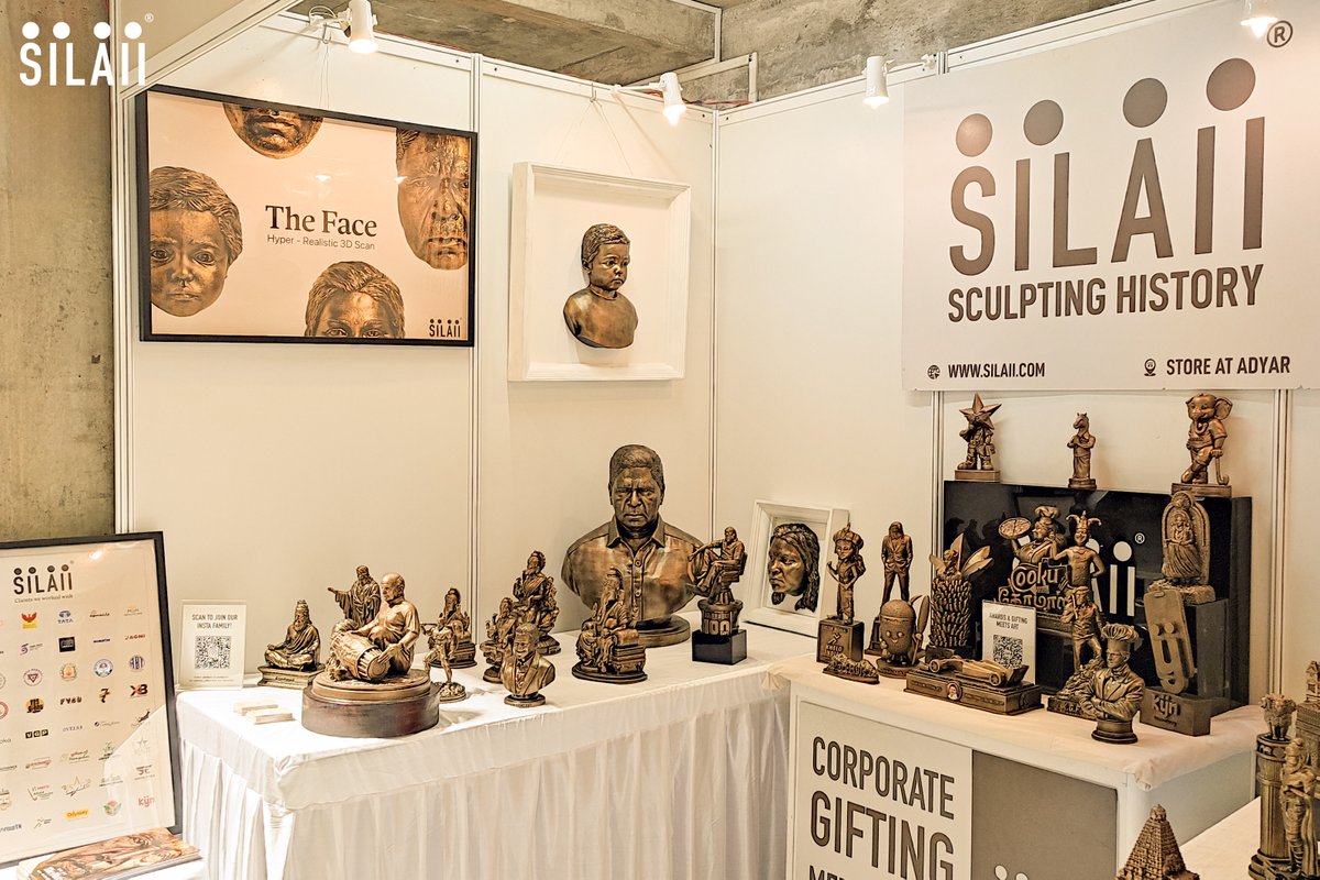 SILAIISculpture's tweet photo. We’re excited to showcase our sculptures at SummitUp 2024 – The Entrepreneurship Summit here at IIM Bangalore.
Visit us at our stall and explore SILAII’s creations! We’ll be here till 7 PM tomorrow.
#SILAII #IIMBangalore #SummitUp2024 #SILAIIStall #EntrepreneurshipSummit https://t.co/VNyynWMcAq