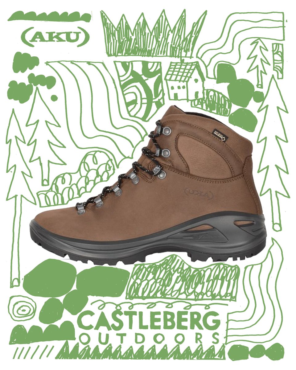 Castleberg's tweet image. NEW BRAND ALERT. Aku walking boots.
AKU Tribute II- Versatile footwear for gentle hiking in the hills and at mid mountain height.