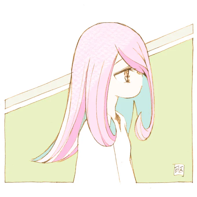 #これを見た人は横顔の画像を貼れ 