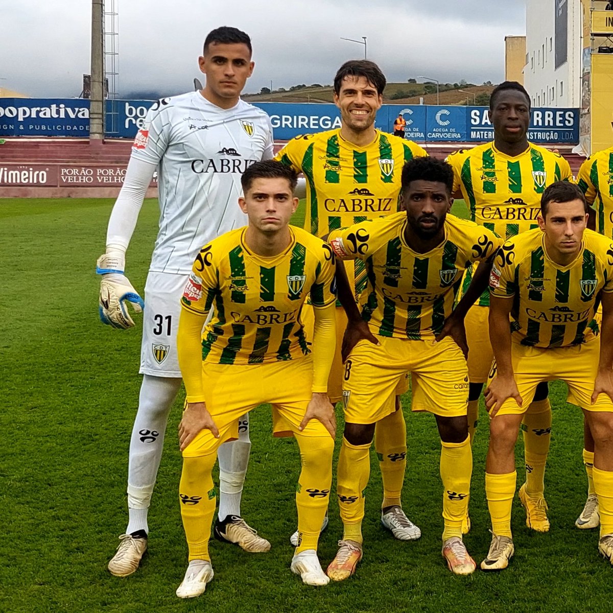 CDTondela1933's tweet photo. 💛💚
#PeloTondela #SCUTCDT #LigaPortugalMeuSuper https://t.co/HQZ6DNY5mH