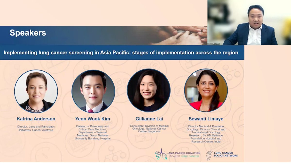 herbloong's tweet photo. The #burden of #lungcancer 🫁 respect no borders. Together with my colleagues of @APCLC_2023 and  in the #AsiaPacific region and @LungPolicy, we held a #webinar showcasing #LCscreening #opportunities & #challenges from 4 different regions 🇸🇬🇰🇷🇦🇺🇮🇳. Check out the recording and join us at @IASLC #ACLC24 for our #inperson pre-meeting workshop. 

@kimyw_snu_pulm @SewantiLimaye #GillianneLai @HHorinouchi @danieltanmd @apoddc #LCSM @CUHKMedicine 

https://t.co/WGPPpsQRCd via @YouTube