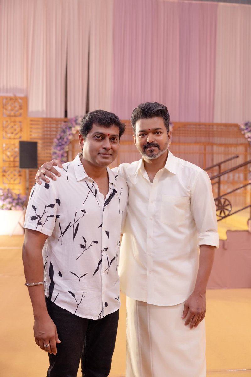 Narain (@itsnarain) on Twitter photo At Thalapathy 69 pooja.β€β€β€
<a href="/actorvijay/">Vijay</a> #HVinoth <a href="/KvnProductions/">KVN Productions</a> <a href="/anirudhofficial/">Anirudh Ravichander</a> At Thalapathy 69 pooja.β€β€β€
<a href="/actorvijay/">Vijay</a> #HVinoth <a href="/KvnProductions/">KVN Productions</a> <a href="/anirudhofficial/">Anirudh Ravichander</a>