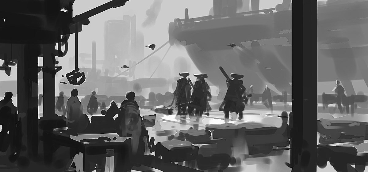 sathishkumar_27's tweet image. DOODLE VS FINAL SKETCH 
 it&apos;s good to not get into details in early stage,the process I try to do is create small doodle whenever I get time and keep it in Idea Bank, you can always take those concepts and refine it later. This process helps me to overcome Empty canvas easily.