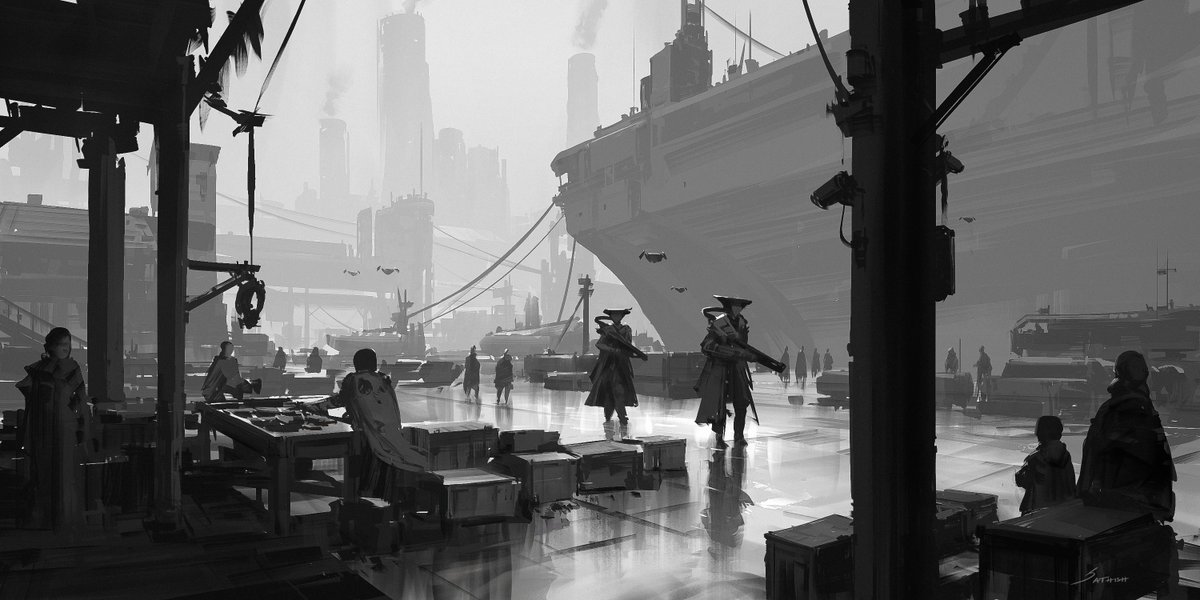 sathishkumar_27's tweet image. DOODLE VS FINAL SKETCH 
 it&apos;s good to not get into details in early stage,the process I try to do is create small doodle whenever I get time and keep it in Idea Bank, you can always take those concepts and refine it later. This process helps me to overcome Empty canvas easily.