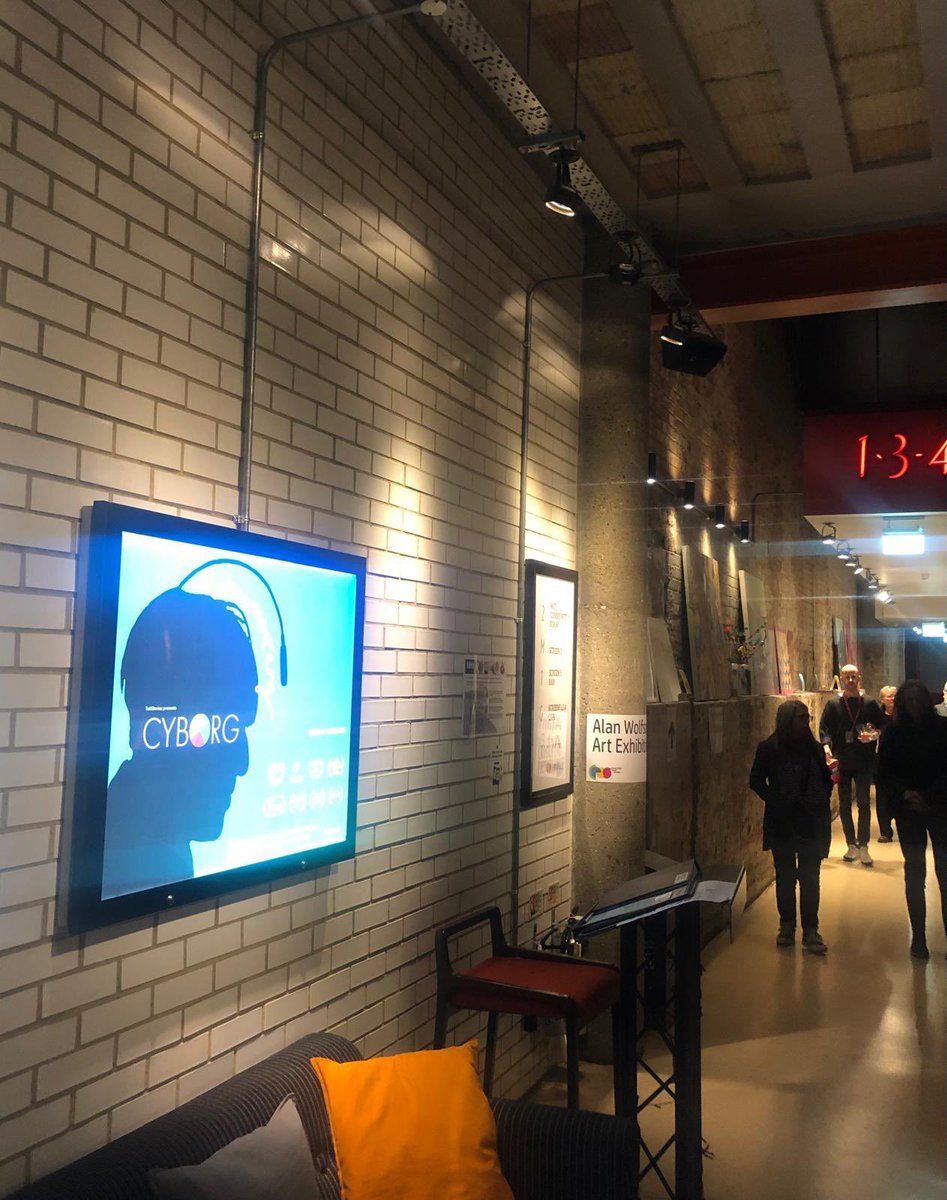 Many thanks to Manjit Kumar who moderated a post-screening Q&amp;A about Cyborg: A Documentary last week at the Crouch End Picturehouse, with some really interesting questions and a great discussion of ideas.