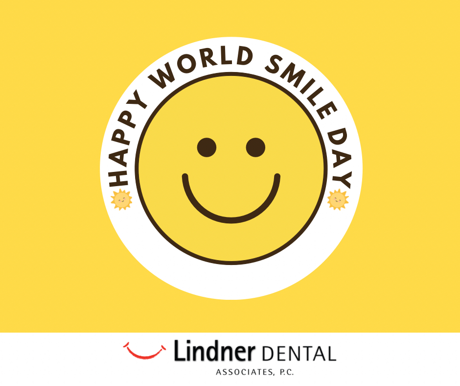 Happy World Smile Day! 😄 Brighten someone’s day with the power of your smile! ✨ 

#WorldSmileDay #KeepSmiling #LindnerDental #BedfordNH #PediatricDentistry #603 #NHFamilyDensitry