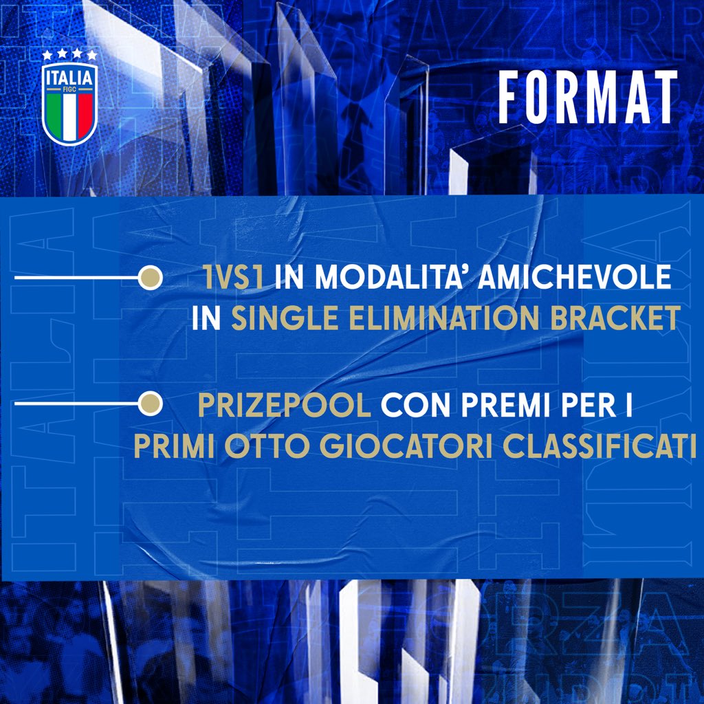 Siete pronti a scendere in campo per la eNazionale Community Kick off? 🫵

Il torneo ufficiale aperto alla community di #FC25 che si svolgerà in 3 tappe dal 14 al 28 ottobre 🔥 

In palio fantastici premi in FC points🏆

Scopri come partecipare al link in bio 👆