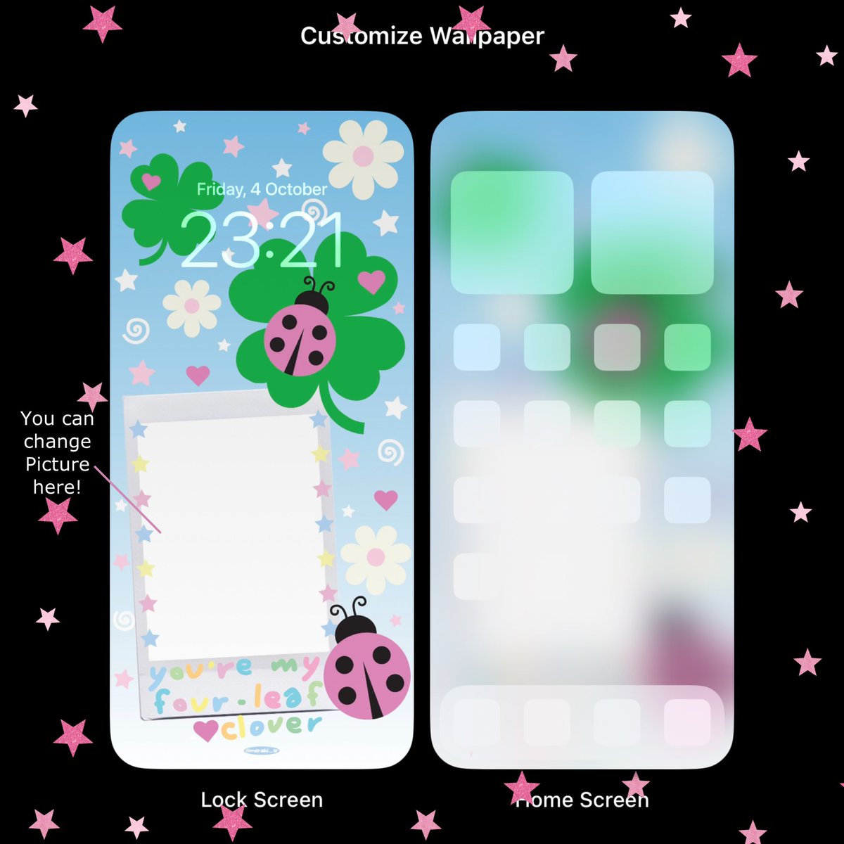 Pls kindly rt before use
wallpaper 4 leaf clover ver.🐞🍀⭐️

📎link in mention  💬