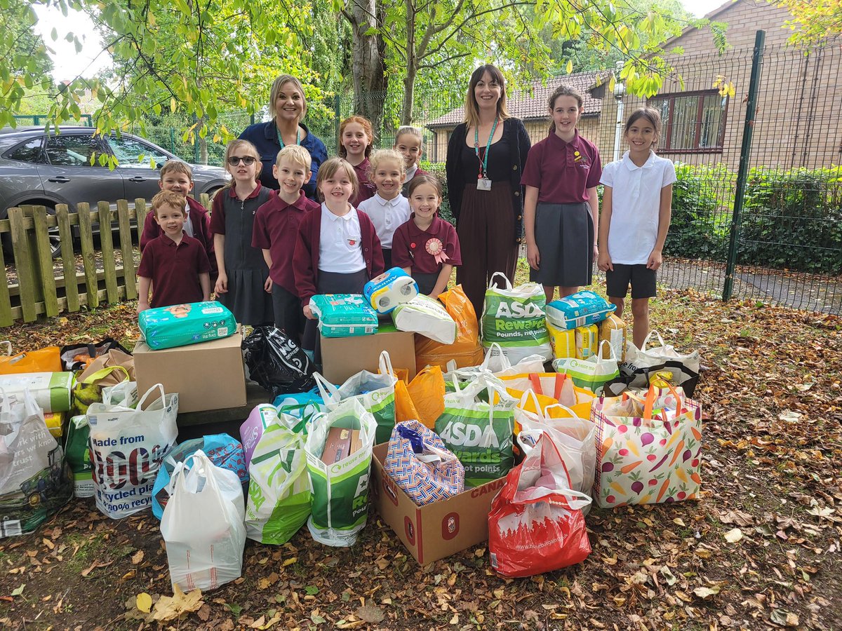 A wonderful Harvest Service topped off with 252.8kg of donations for the Bridgwater Food Bank! What a generous school community we are lucky to be a part of. <a href="/TrussellUK/">Trussell</a>