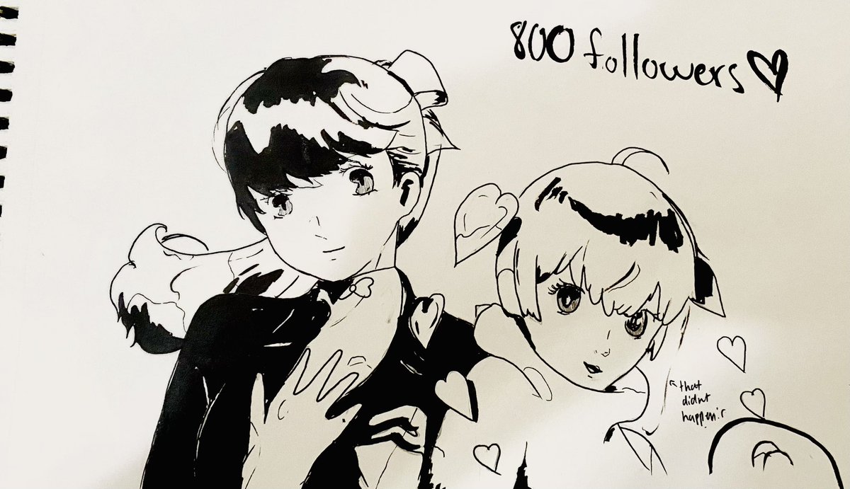 eggofwins's tweet image. persona art style attempt for 800!