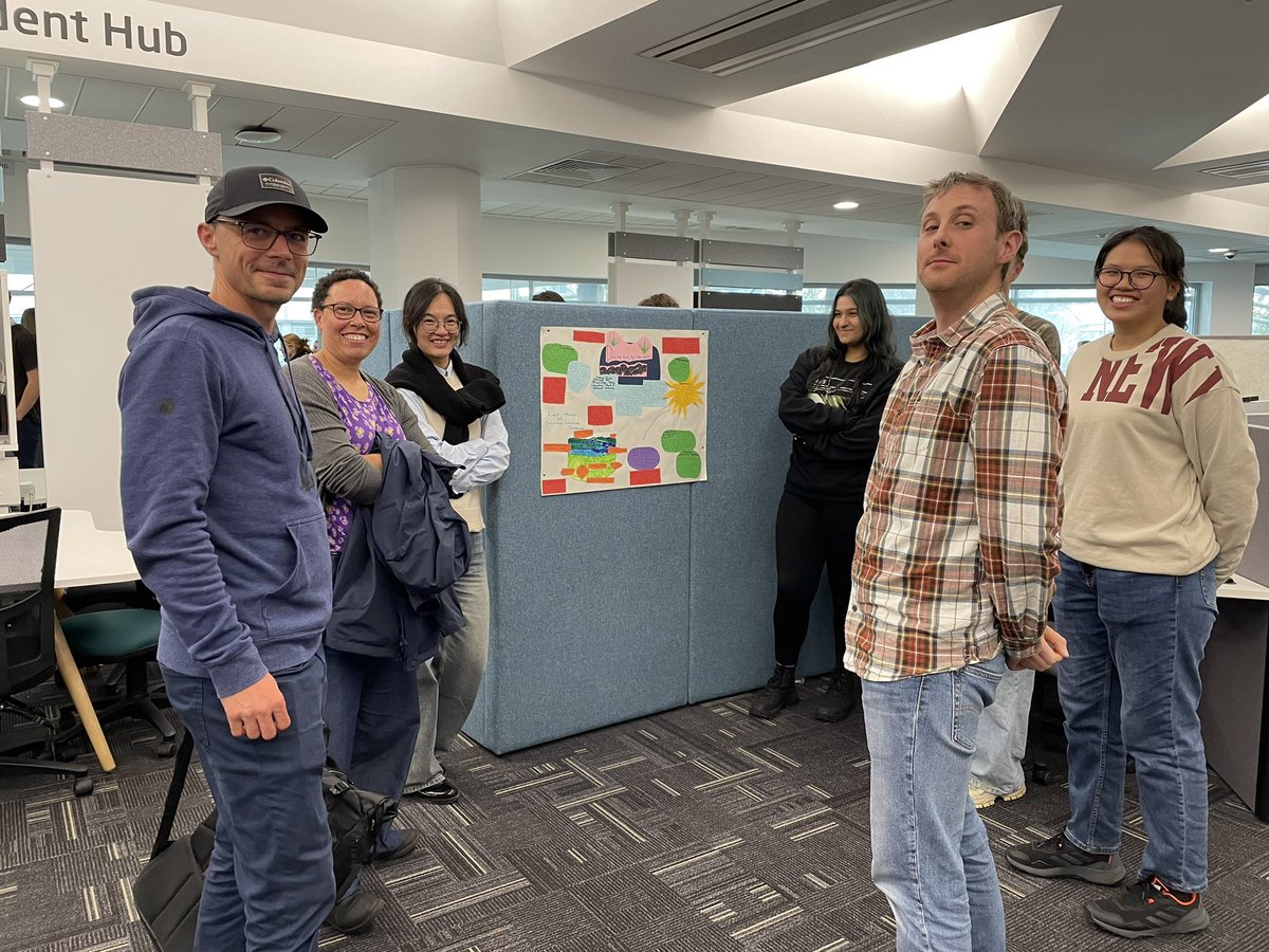 Ola Kwiecien (@olakwiecien3) on Twitter photo Our level 4 BSc and Physical Geography students and Environmental Science students concluded their Up and Running week with semi-impromptu poster session. They really can think on their feet! Well done!
<a href="/NUGeog/">Geog & Env Sciences</a> Our level 4 BSc and Physical Geography students and Environmental Science students concluded their Up and Running week with semi-impromptu poster session. They really can think on their feet! Well done!
<a href="/NUGeog/">Geog & Env Sciences</a>