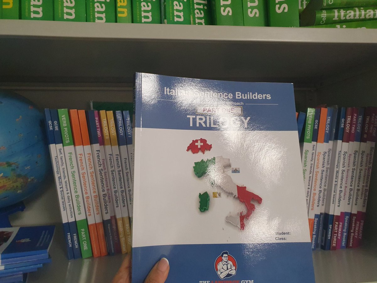 S.Gravina (@simograv) on Twitter photo And it is finally here! A super addition to the #Italian collection #sentencebuilders books.
๐ง Cut teachers' wo
Well done to all involved๐ thank you for having me in the team <a href="/Language_Gym/">The Language Gym</a> <a href="/cmoretti_MFL/">Dr. Christian Moretti ๐ฎ๐ช๐ฎ๐น๐จ๐ญ</a> <a href="/MrVinalesMFL/">DylanViรฑales๐โโ๏ธ๐ง</a> <a href="/gianfrancocont9/">Dr Gianfranco Conti</a> <a href="/Nann1Calandr0/">Giovanni Calandro</a> #mfltwitterati #EPI And it is finally here! A super addition to the #Italian collection #sentencebuilders books.
๐ง Cut teachers' wo
Well done to all involved๐ thank you for having me in the team <a href="/Language_Gym/">The Language Gym</a> <a href="/cmoretti_MFL/">Dr. Christian Moretti ๐ฎ๐ช๐ฎ๐น๐จ๐ญ</a> <a href="/MrVinalesMFL/">DylanViรฑales๐โโ๏ธ๐ง</a> <a href="/gianfrancocont9/">Dr Gianfranco Conti</a> <a href="/Nann1Calandr0/">Giovanni Calandro</a> #mfltwitterati #EPI