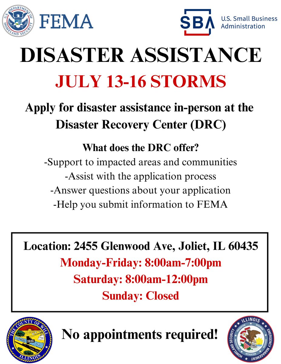 Will County Emergency Management Agency tweet media