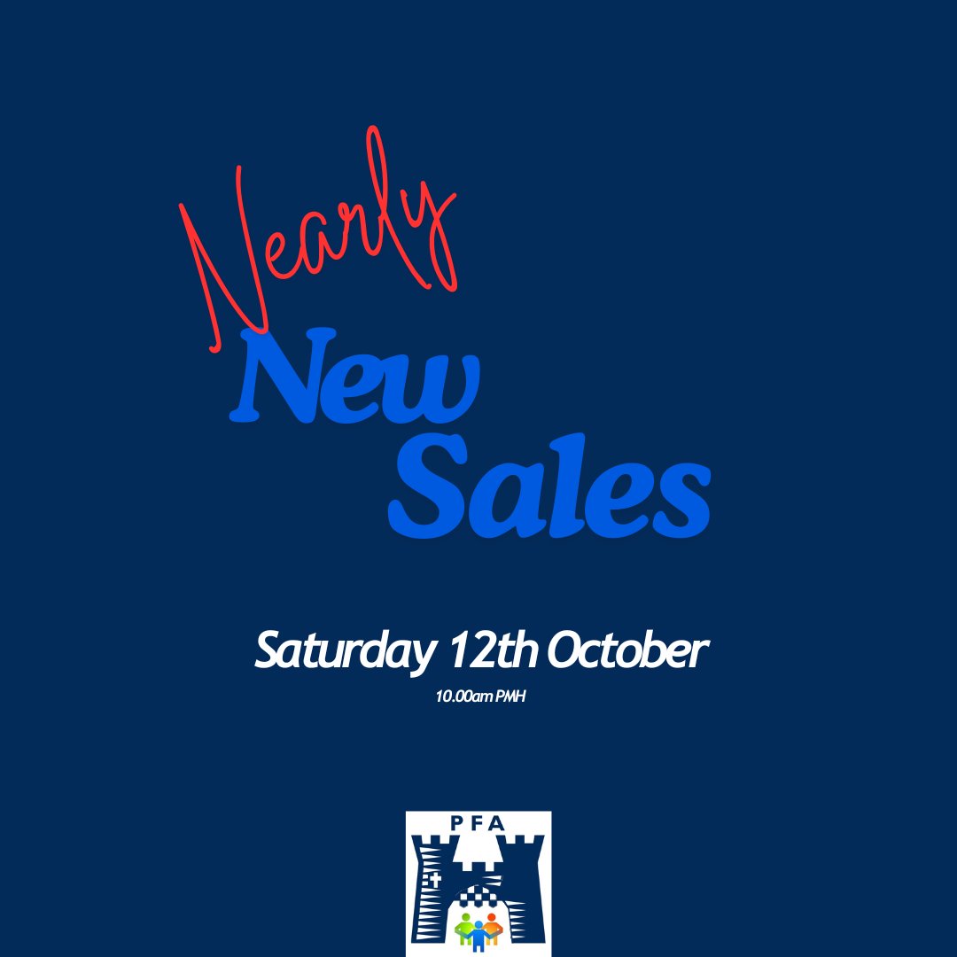 The next Nearly New sales is on Saturday 8th June from 10am to 11am in the PMH. Come early to avoid disappointment !
To find out how to proceed to sell or donate, please check the PFA section in the weekly bulletin. 
All items may be dropped off at the porters' desk.