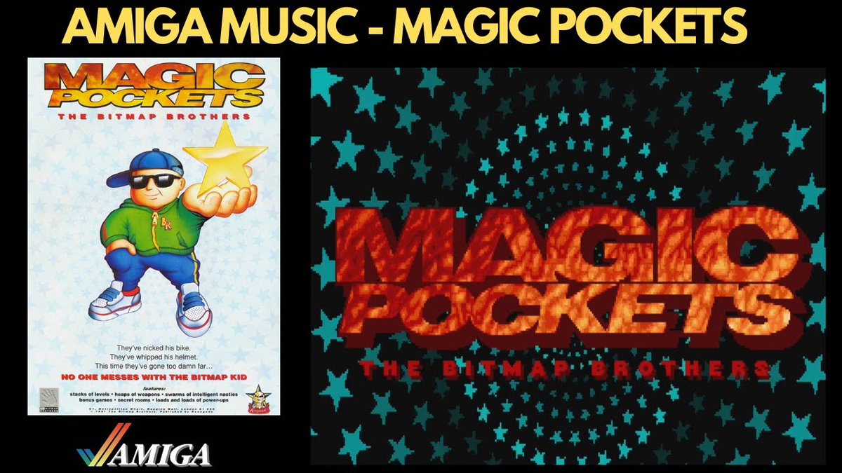TRGPPage's tweet photo. Magic Pockets from The Bitmap Brothers, released in 1991, has the brilliant opening theme of 'Doin the do' by Richard Joseph with permission from Betty Boo and the Beatmasters.

Take a listen 👇 

#commodoreamiga, #amigamusic

https://t.co/GbnHZDNk8e https://t.co/Fth3nFDOgO