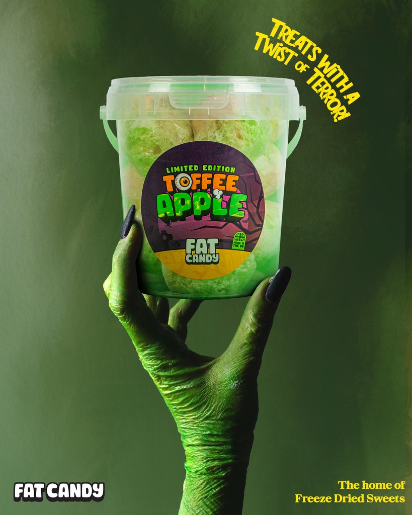With Halloween quickly approaching, be sure to grab yourself some of our Limited Edition Toffee Apple before they vanish into the night. 

fatcandy.co.uk/products/toffe…