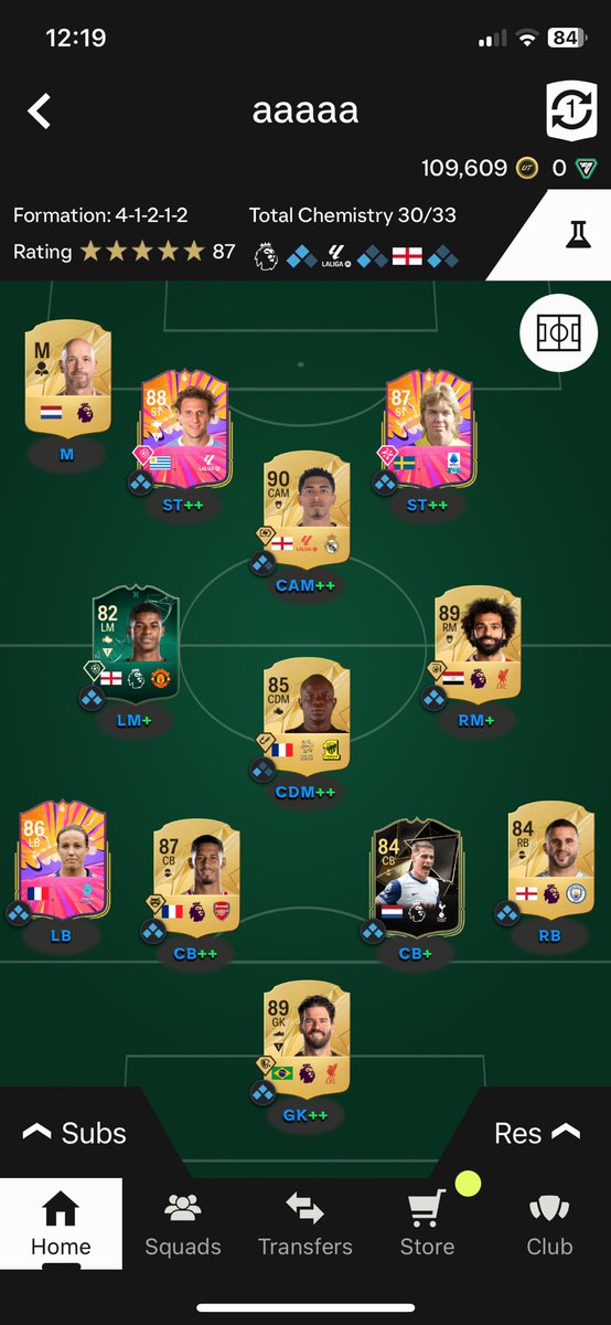 caliptics's tweet photo. @FUT24News packed vvd first day no money spent https://t.co/YRcAdrtdN4